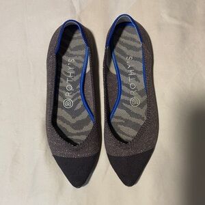 Rothy's Women's Twilight Metallic Captoe Point